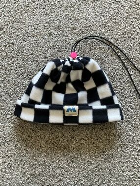 MabzThreads Checkered Fleece Hat Gaiter